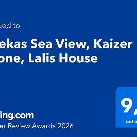 Sea View, Kaizer Throne, Lalis House Semesterbostad *